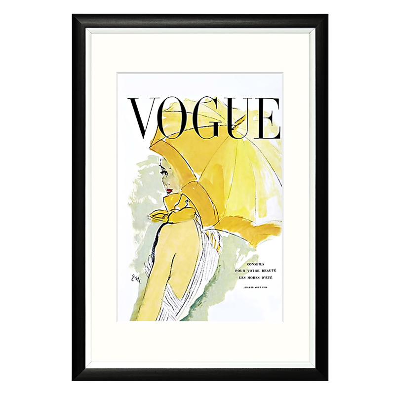 Постер Vogue July-August 1950 Мульти в Ижевске | Loft Concept 