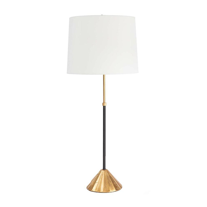 Настольная лампа Arleta Table lamp Белый Черный Золотой в Ижевске | Loft Concept 