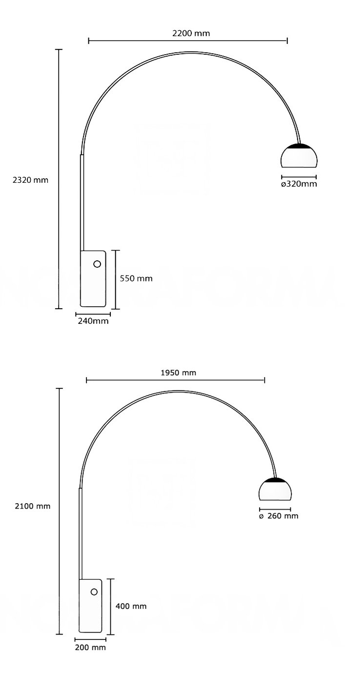Торшер Flos Arco в Ижевске