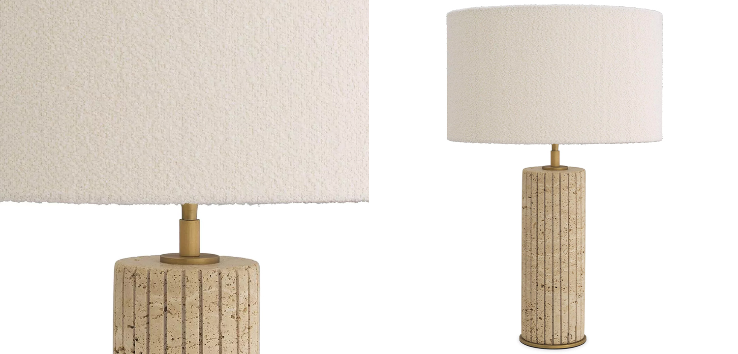 Настольная лампа Eichholtz Table Lamp Giova Round - фото №1