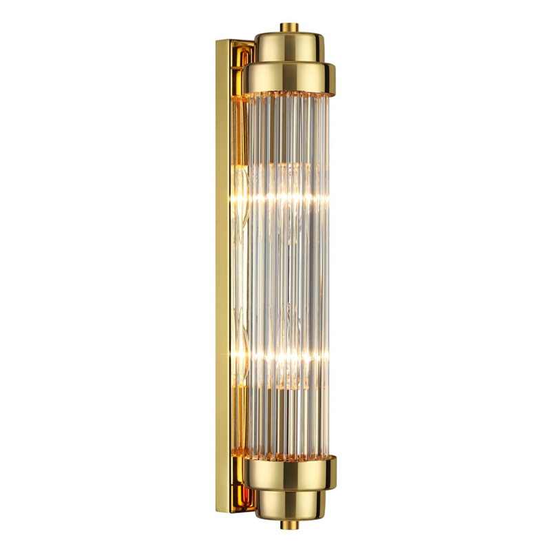 Бра Dirck Glass TUBE Sconce Gold Золотой в Ижевске | Loft Concept 