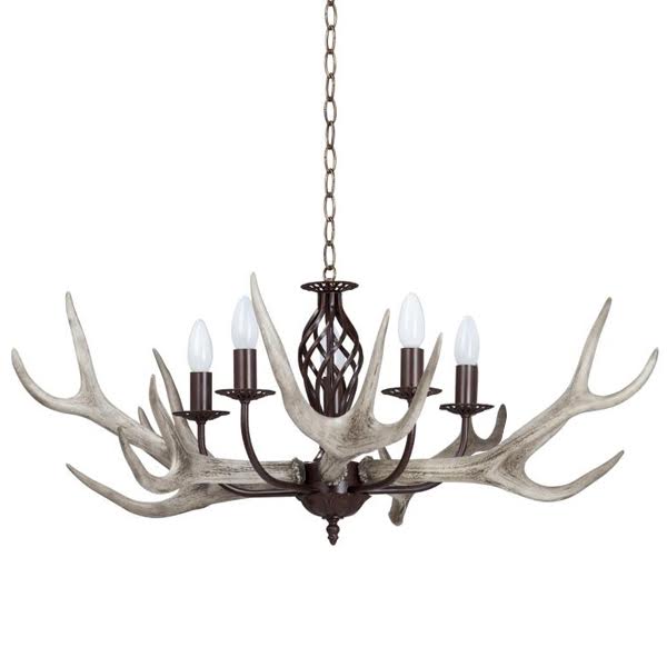 Люстра Horned Forrest Chandelier Коричневый в Ижевске | Loft Concept 