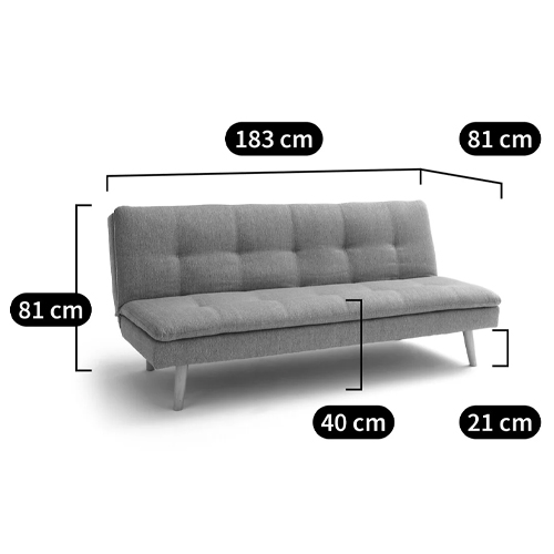 Раскладной диван Lavoie Grey Sofa в Ижевске