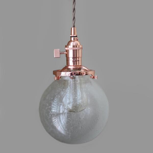 Подвесной светильник Bubble Sphere Glass Copper Медь в Ижевске | Loft Concept 