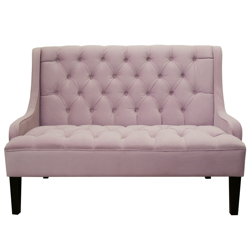 Диван Folket Sofa velour pink Розовый (Rose) в Ижевске | Loft Concept 