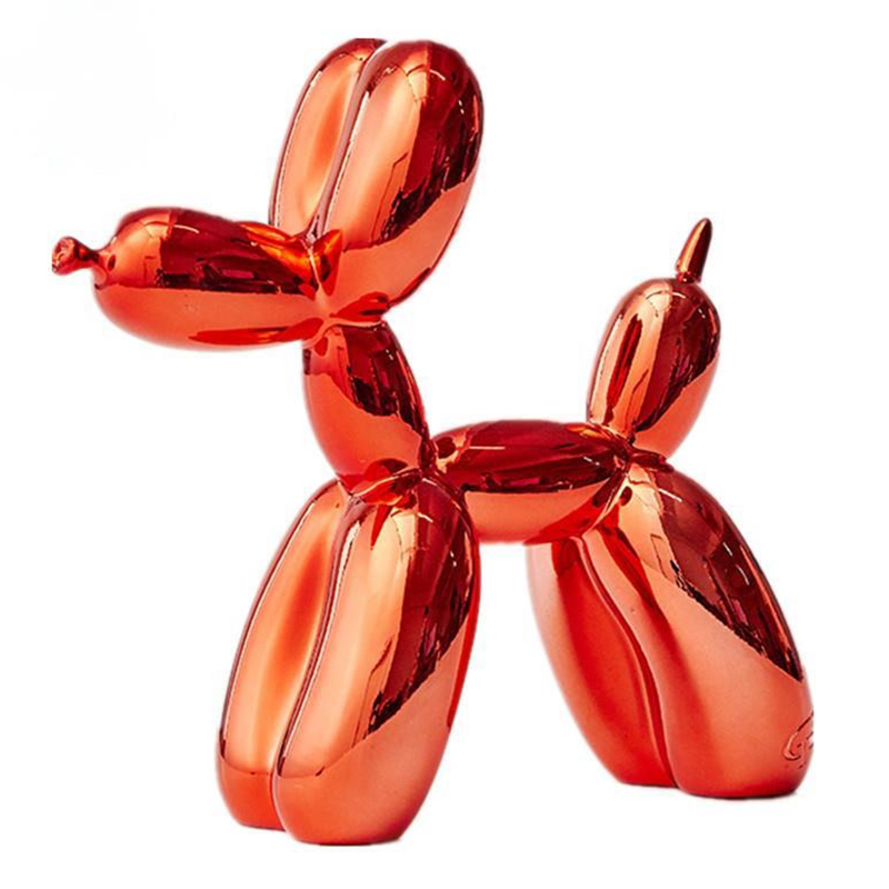 Статуэтка Jeff Koons Balloon Dog medium Red Красный в Ижевске | Loft Concept 