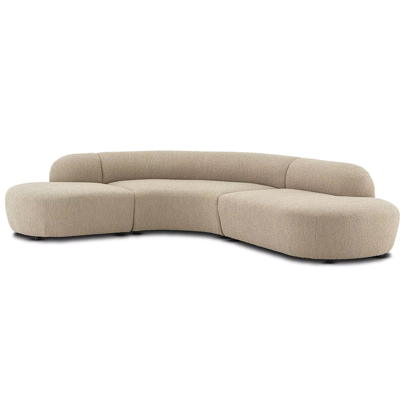 Диван Eichholtz Sofa Bjorn Boucle Sand Песочный в Ижевске | Loft Concept 