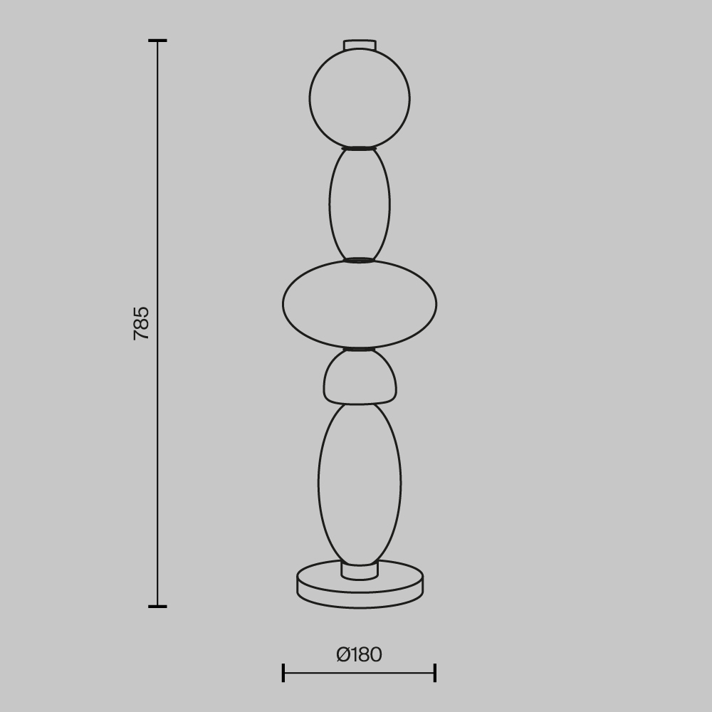 Настольный светильник Adore 3000К 23Вт в Ижевске
