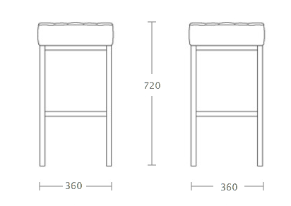 Барный стул  Florence Knoll Bar Stool в Ижевске