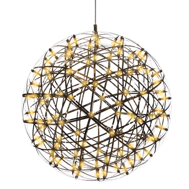 Люстра Moooi 3D Sphere Yellow lamp M Хром в Ижевске | Loft Concept 