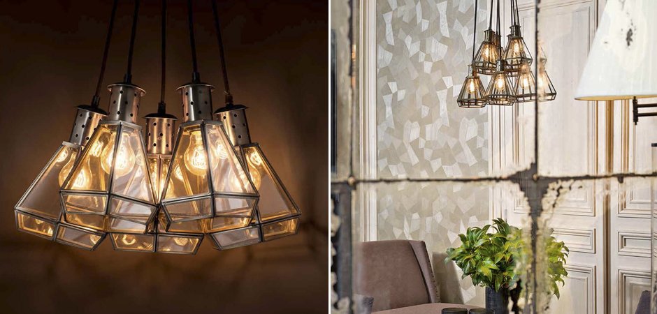 Подвесной светильник Eichholtz Hanging Lamp Polygon - Loft-Concept в Ижевске