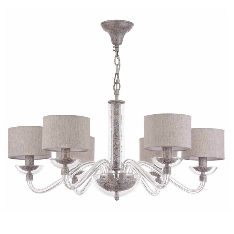 Люстра Sabella Light Chandelier 6 lamp Серый в Ижевске | Loft Concept 