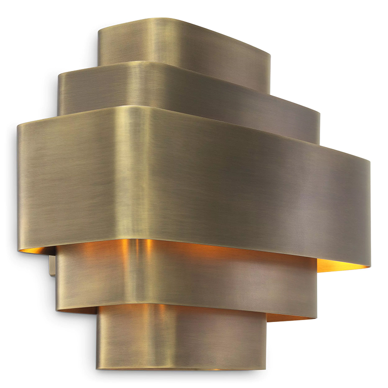 Бра Eichholtz Wall Lamp Pegaso Brass Винтажная латунь в Ижевске | Loft Concept 