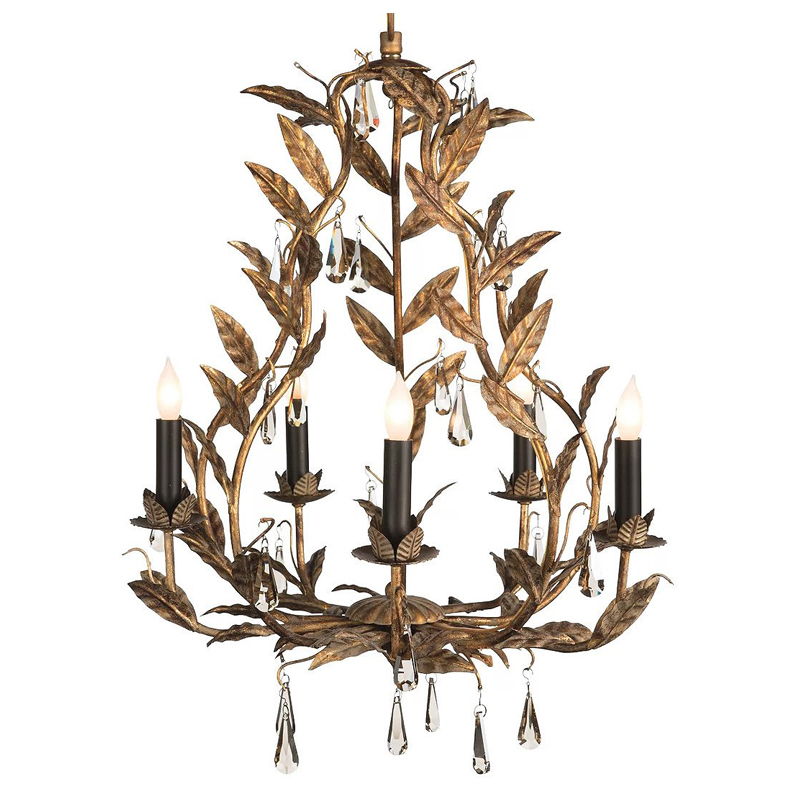 Люстра Onorada Chandelier antique gold Золотой в Ижевске | Loft Concept 