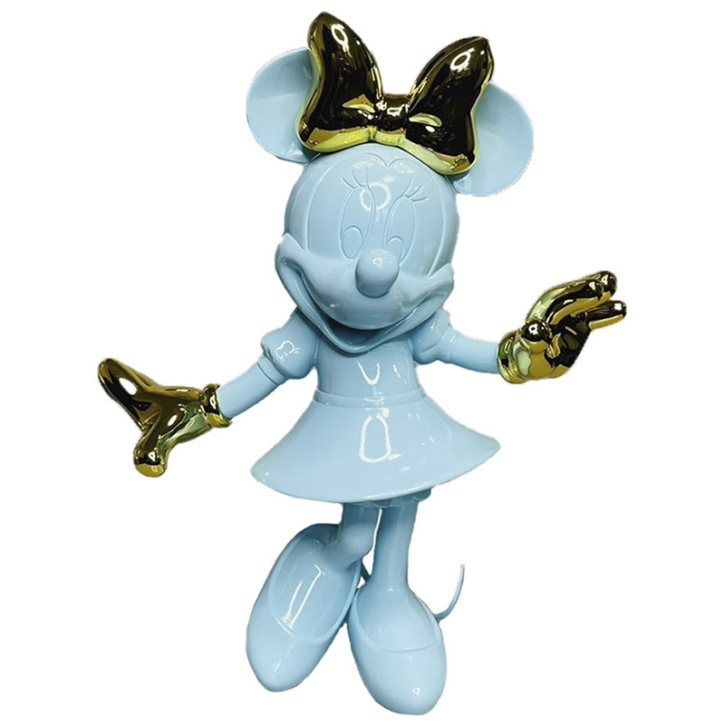 Статуэтка Минни Маус голубого цвета Minnie Mouse Blue Figurine  Голубой в Ижевске | Loft Concept 