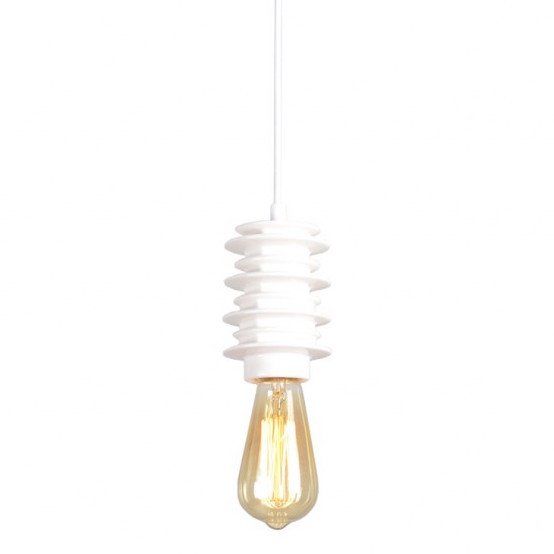 Подвесной светильник Insulator Pendant White Белый в Ижевске | Loft Concept 