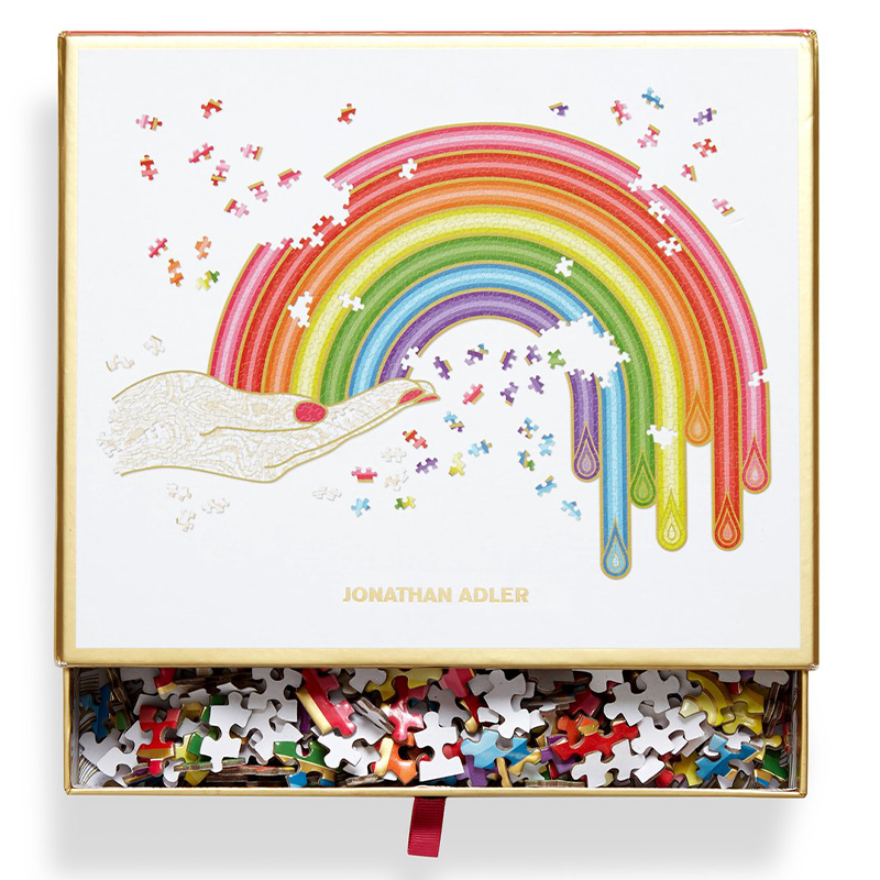 Пазлы RAINBOW HAND SHAPED PUZZLE Jonathan Adler Мульти в Ижевске | Loft Concept 