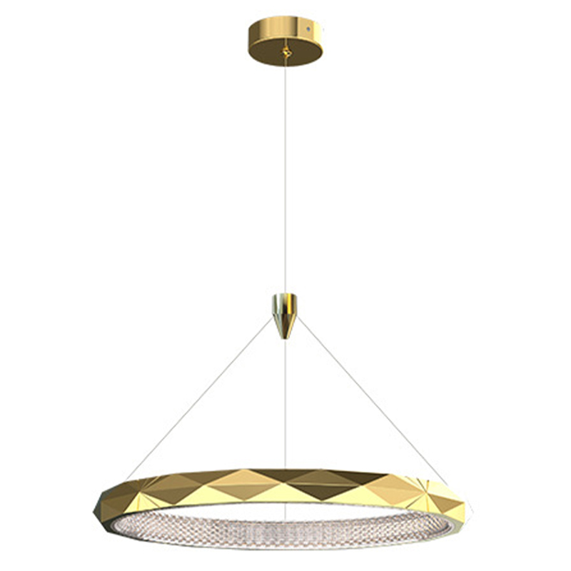 Люстра Horizontal Ring Gold Chandelier Золотой в Ижевске | Loft Concept 