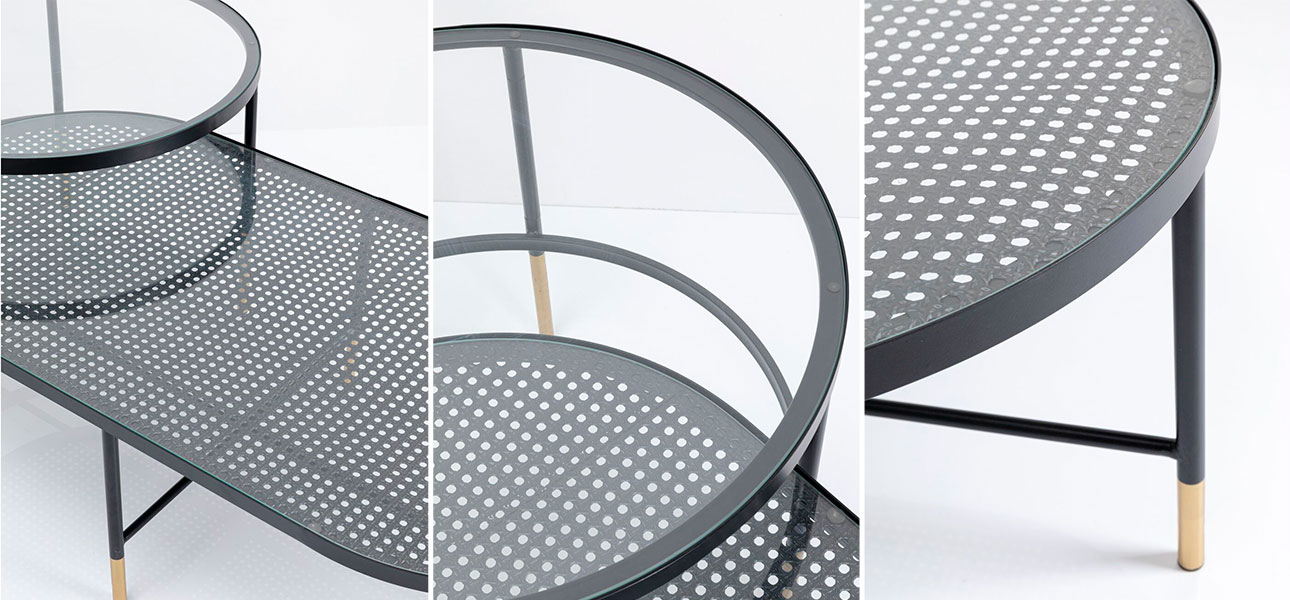 Кофейный столик двойной Damian - фото №3