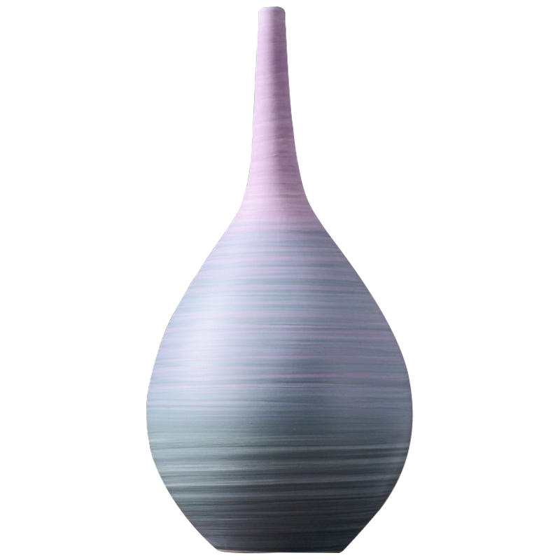 Ваза Gradient Vase 35 Сиреневый Голубой Мульти в Ижевске | Loft Concept 