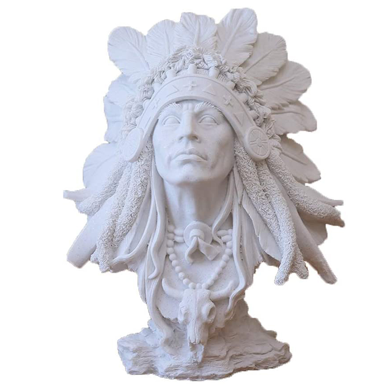 Native american indian figurine A Белый в Ижевске | Loft Concept 