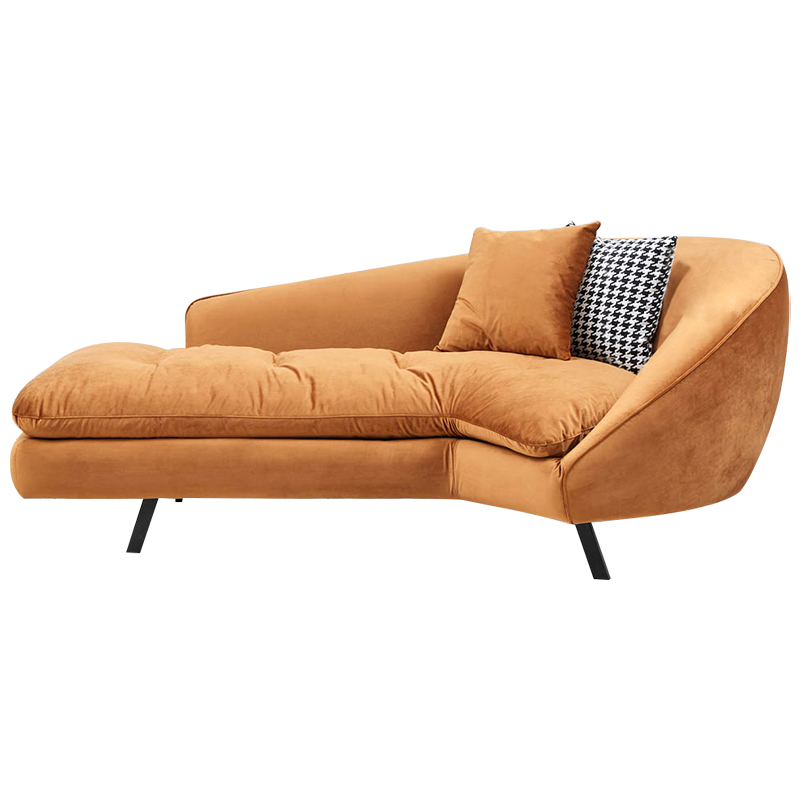 Диван Evangeline Caramel Sofa Карамель Черно-белый в Ижевске | Loft Concept 