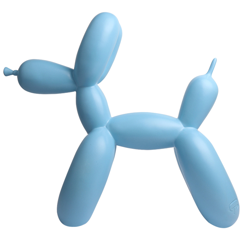 Статуэтка Jeff Koons Balloon Dog Matte Blue Голубой в Ижевске | Loft Concept 