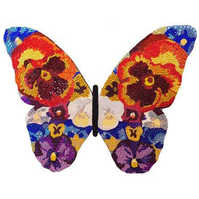 Картина “Pansy Bedazzled Butterfly Cut Out” Мульти в Ижевске | Loft Concept 