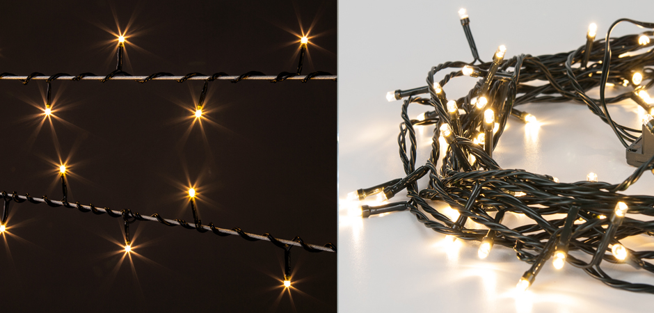 Интерьерная Гирлянда Теплый свет диодов - Loft-Concept в Ижевске