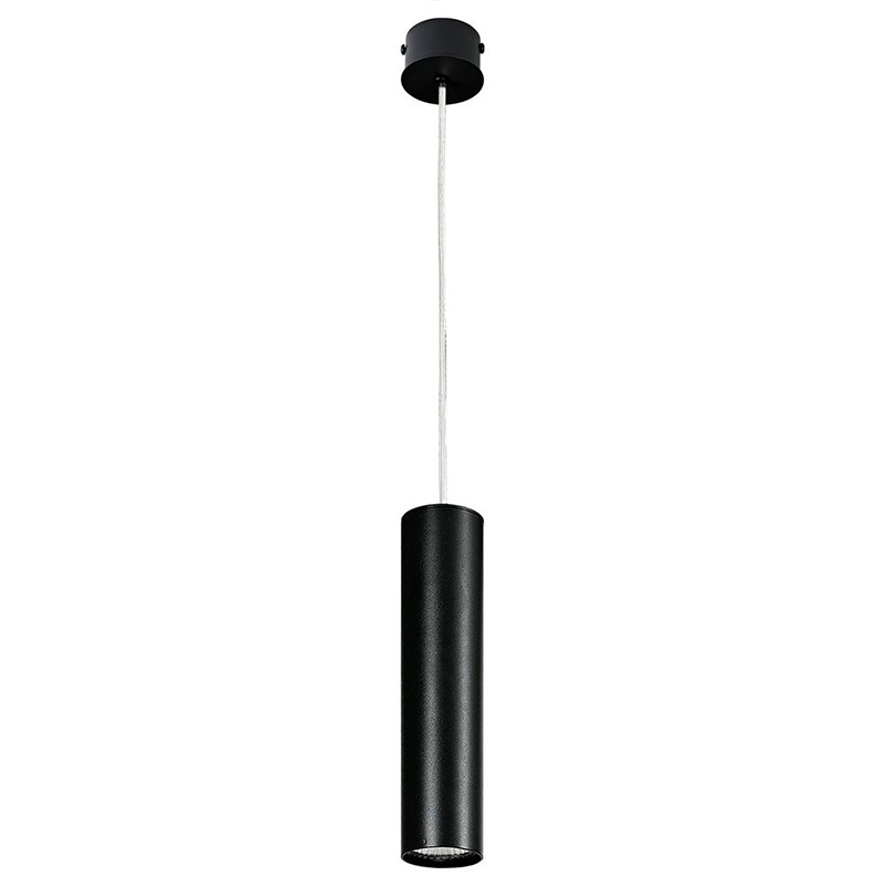 Подвесной светильник Luis Trumpet Tube Black Lamp 25 Черный в Ижевске | Loft Concept 