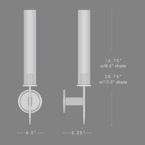 Бра Jonathan Browning ALOUETTE SCONCE Черный Цвет в Ижевске