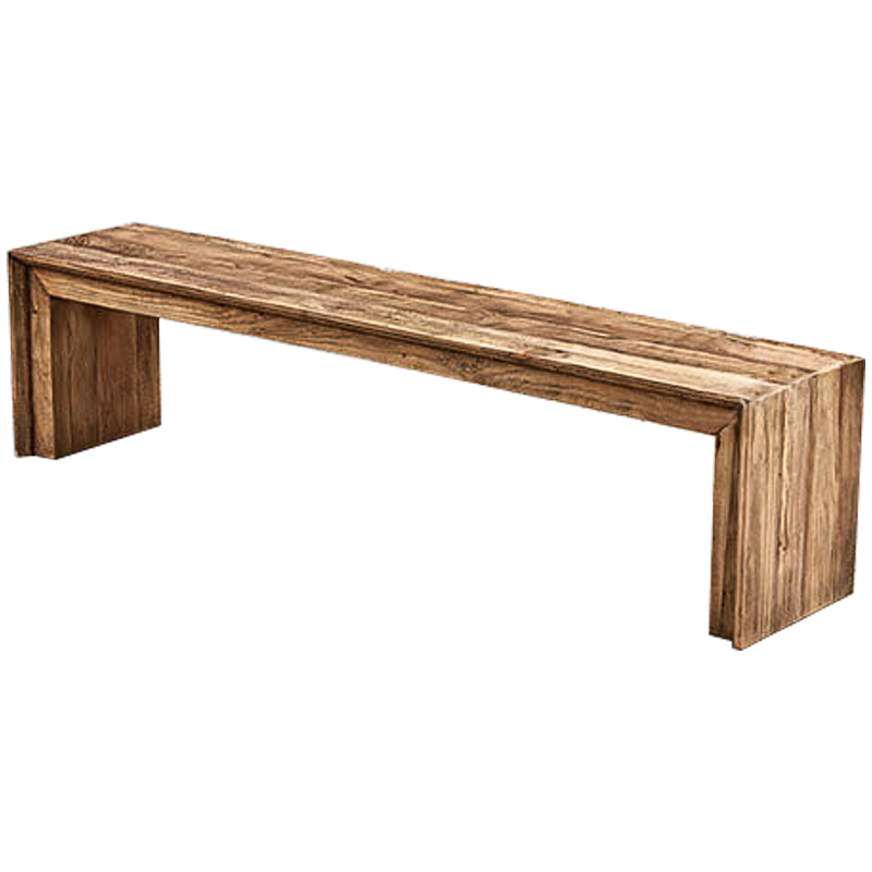 Скамья в стиле лофт Cline Wood Bench Древесина в Ижевске | Loft Concept 