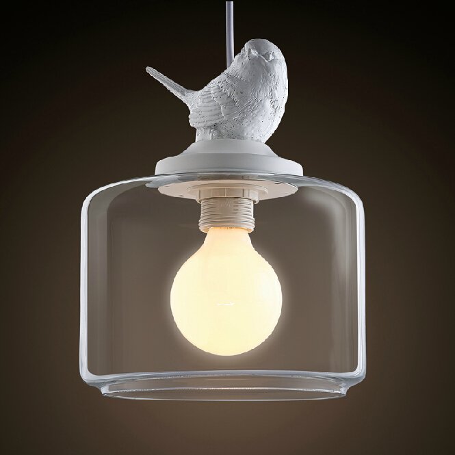 Подвесной светильник Provence Bird Pendant Белый в Ижевске | Loft Concept 