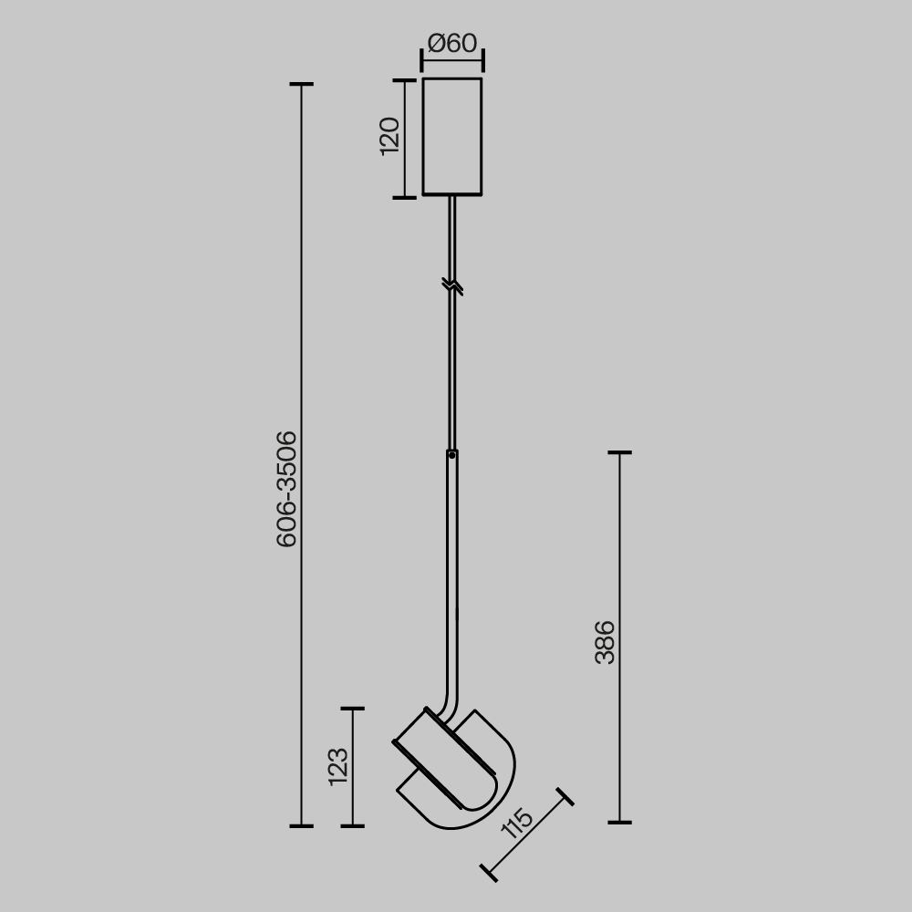 Подвесной светильник в цвете Латунь Levix в Ижевске