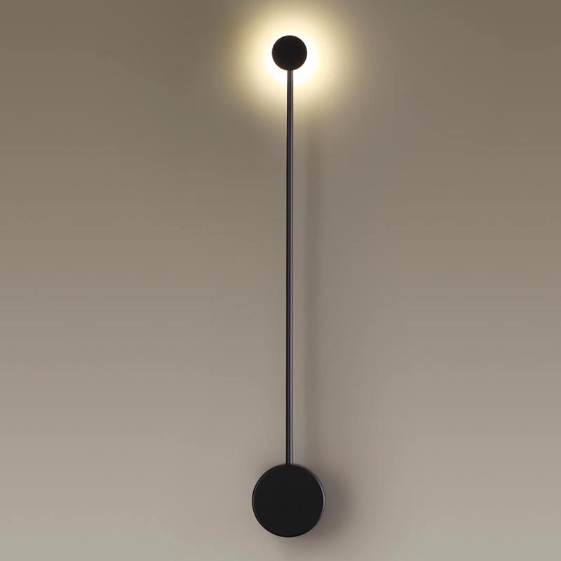 Бра Pin Wall Light Black 70 Черный в Ижевске | Loft Concept 