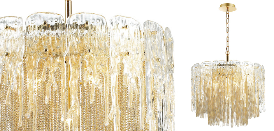 Люстра Ice and Gold Chains - Loft-Concept в Ижевске