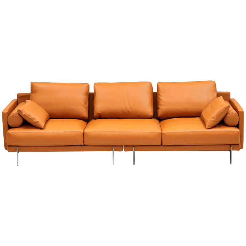 Диван Mosley Orange Sofa Оранжевый Оранжевый в Ижевске | Loft Concept 