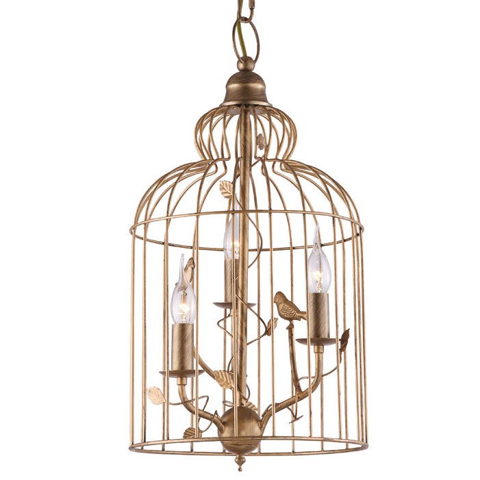 Люстры BIRDCAGE CHANDELIER copper Медь в Ижевске | Loft Concept 