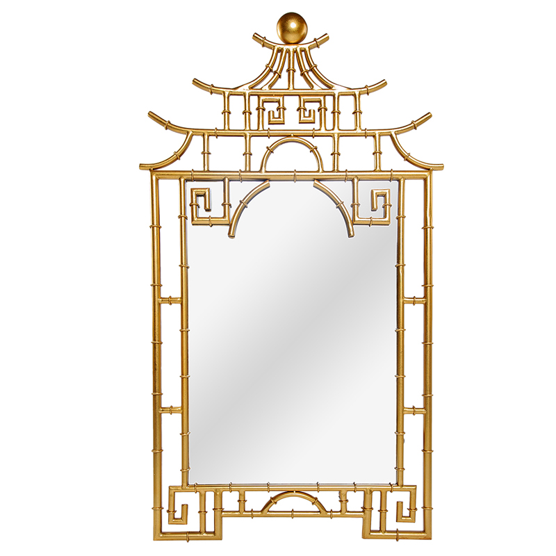 Зеркало Pagoda Mirror Gold 128 Золотой в Ижевске | Loft Concept 