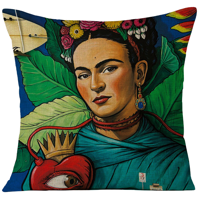 Декоративная подушка Frida Kahlo 10 Мульти в Ижевске | Loft Concept 