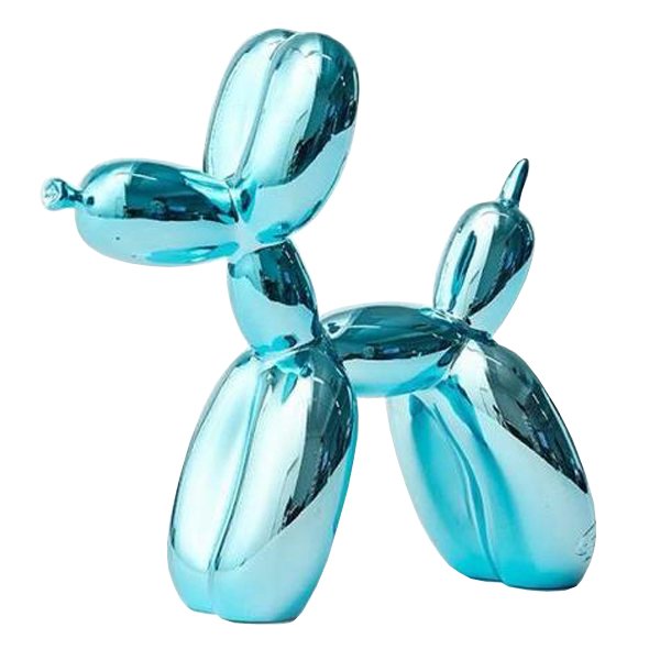 Статуэтка Jeff Koons Balloon Dog Turquoise Бирюзовый в Ижевске | Loft Concept 