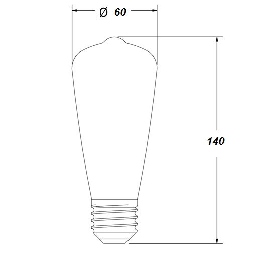 Лампочка Loft Edison Retro Bulb №1 в Ижевске