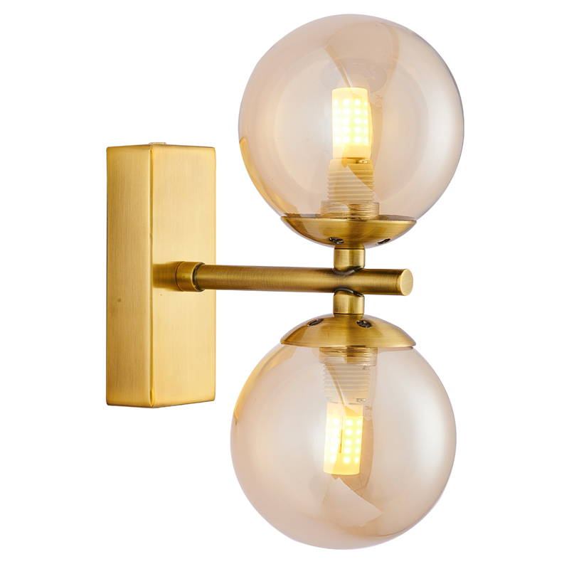 Бра Berries Sconce amber Латунь Янтарь (Amber) в Ижевске | Loft Concept 