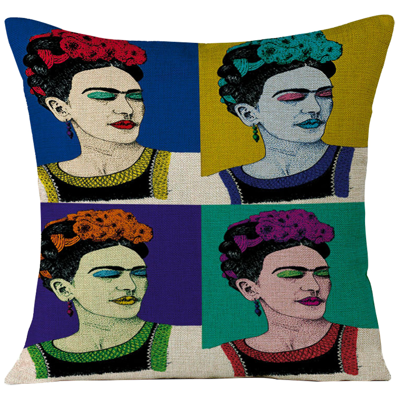 Декоративная подушка Frida Kahlo 12 Мульти в Ижевске | Loft Concept 