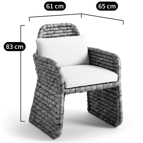 Плетеное кресло Madge Wicker Armchair в Ижевске