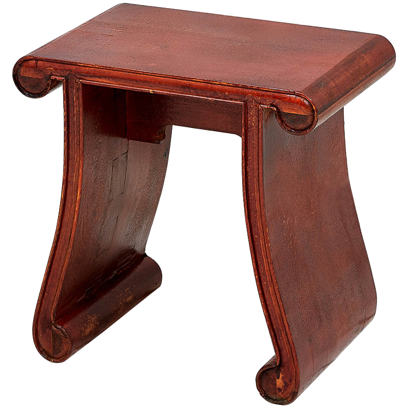 Табурет в китайском стиле Chinese Tabouret Red Красный в Ижевске | Loft Concept 