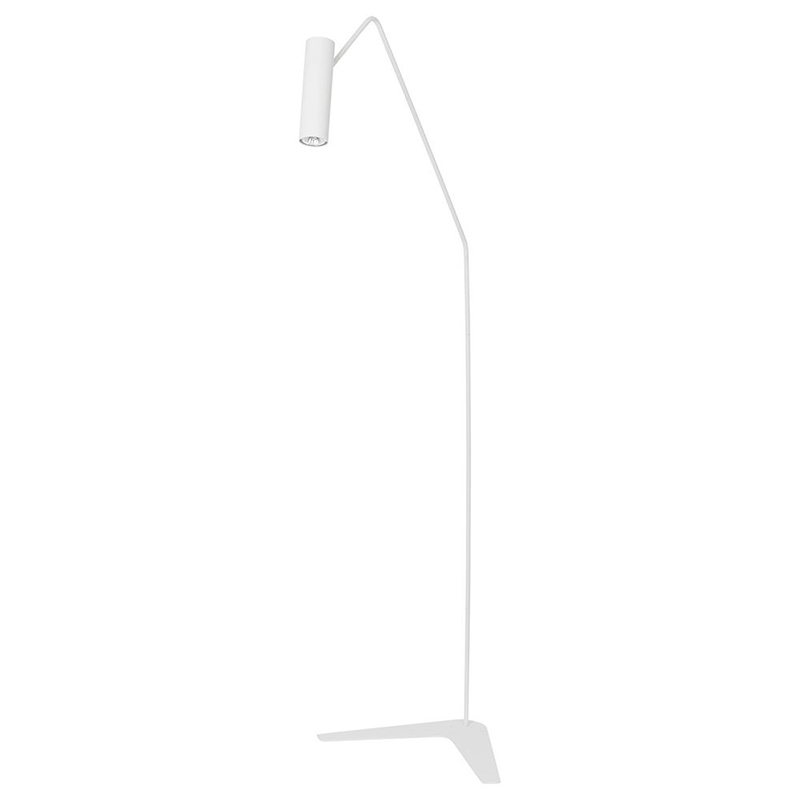 Торшер Tibo Trumpet Floor Lamp white Белый в Ижевске | Loft Concept 