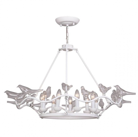 Люстра Dove Chandelier Glass Bird White Белый в Ижевске | Loft Concept 