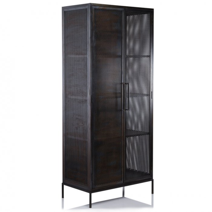 Шкаф Industrial Loft Dark Metal Tali Cabinet Черный в Ижевске | Loft Concept 