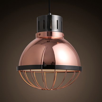 Подвесной светильник Ufo Copper Pendant Small Черный Медь в Ижевске | Loft Concept 